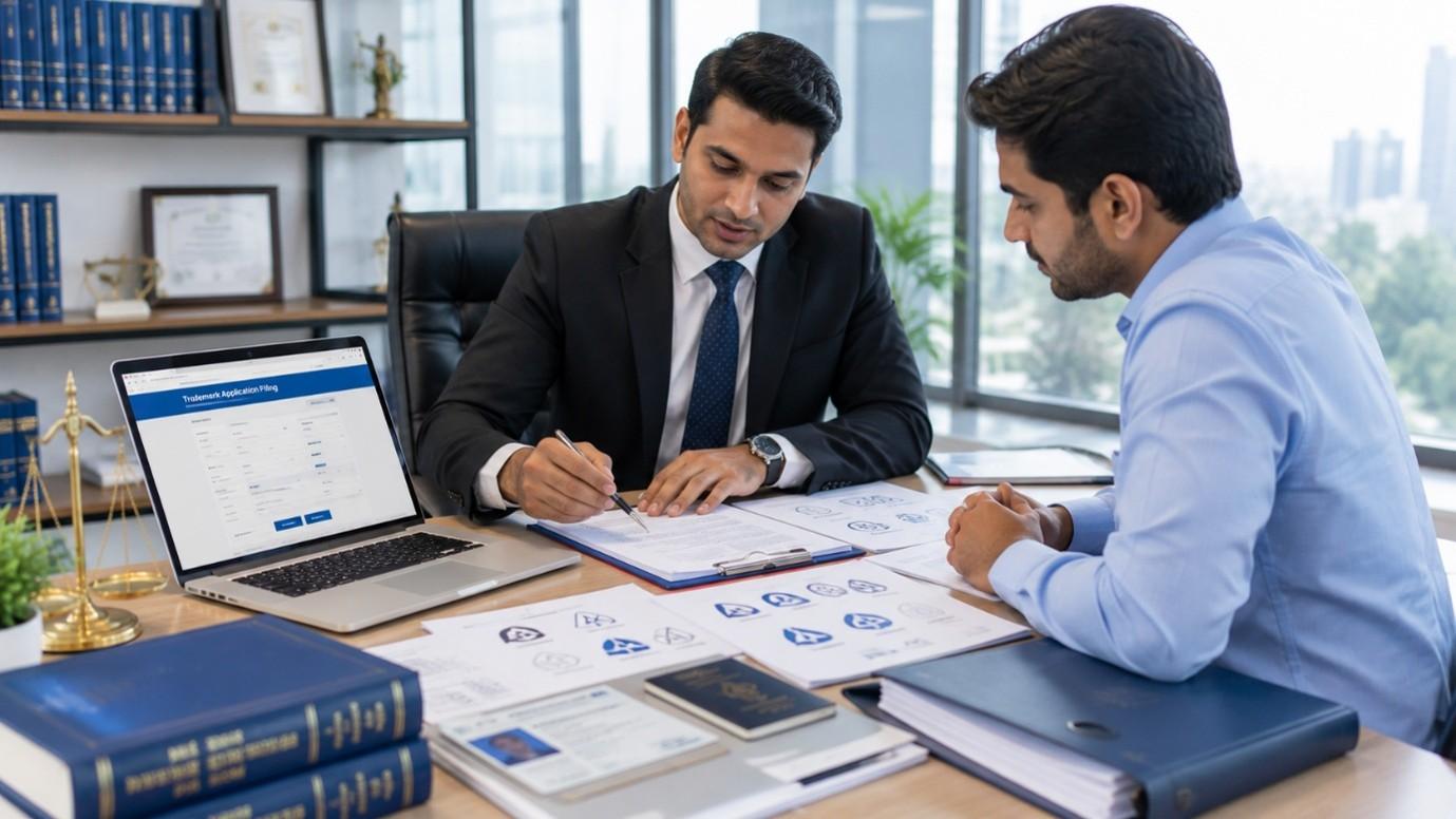 Trademark registration application filing process in India with legal assistance