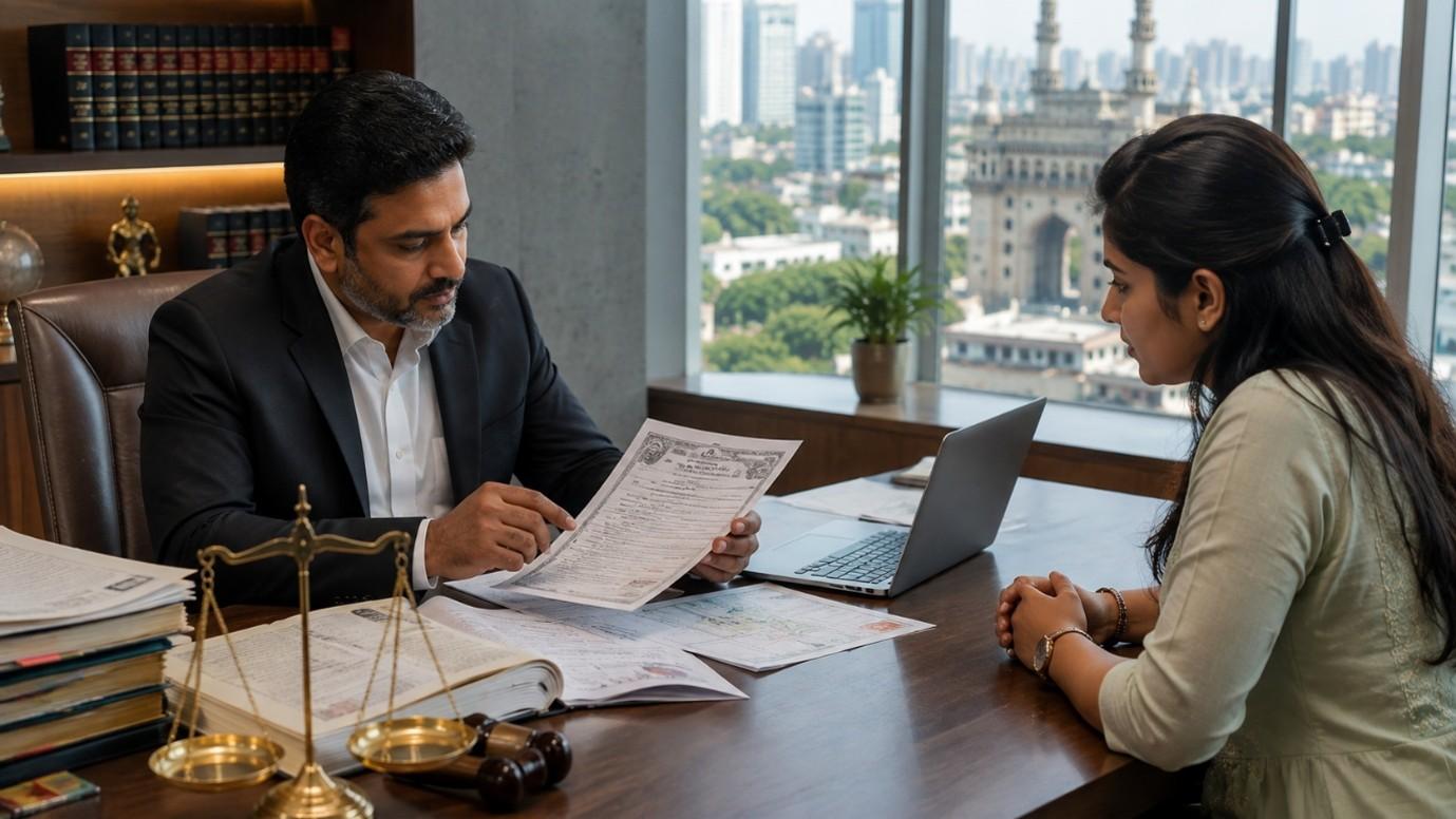Encumbrance Certificate review during property verification Hyderabad