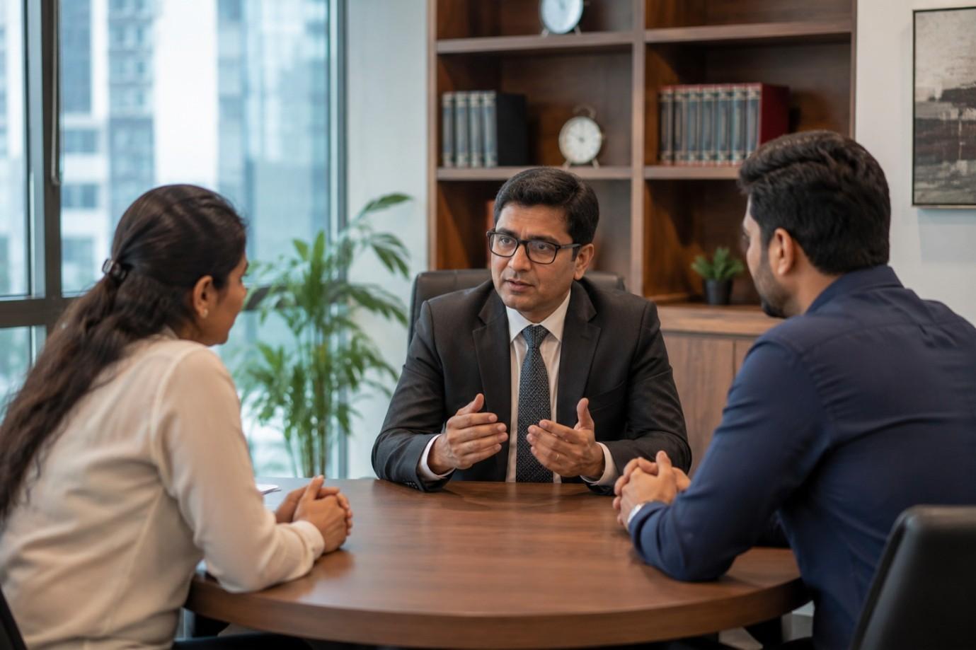 Professional consultation with a family law lawyer