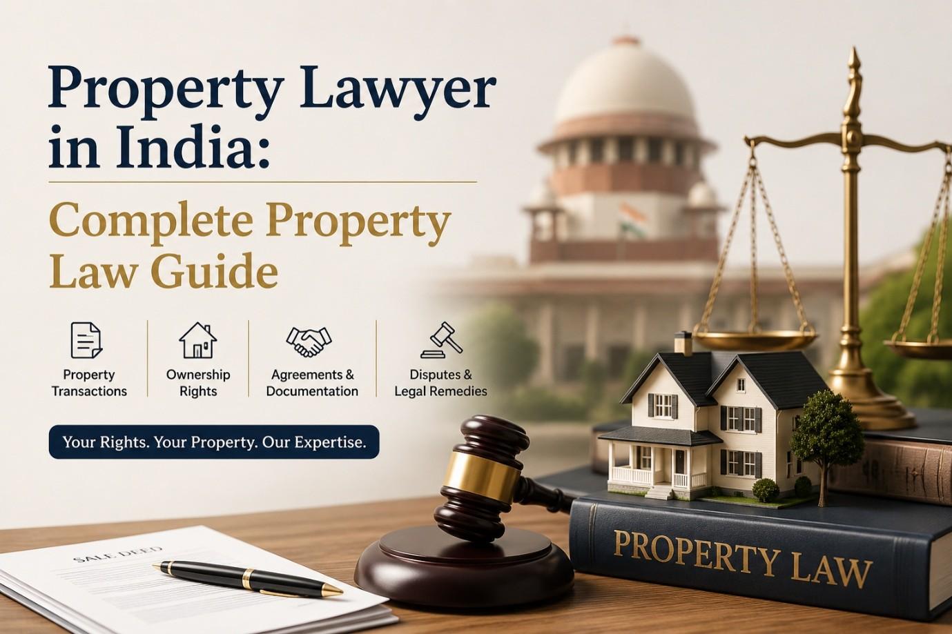Property Lawyer in India: Complete Property Law Guide